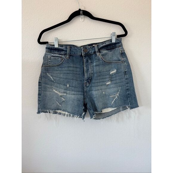 EUC Treasure & Bond Foster Boyfriend High-Rise Denim Short, size: 28 - Picture 2 of 5